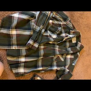 Green flannel